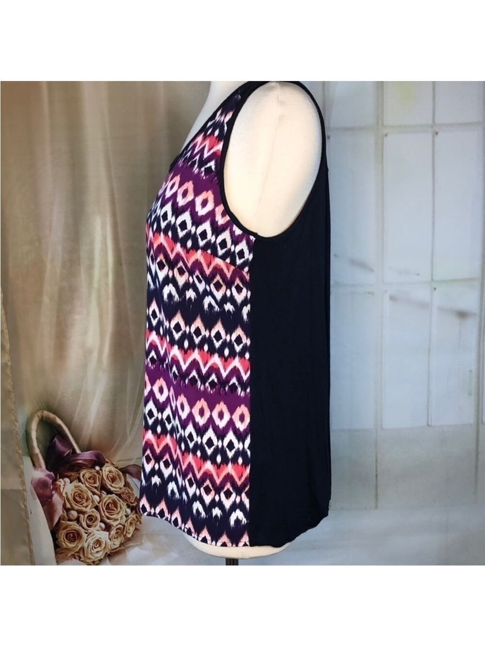 PIXLEY Abstract Tank Top M - Picture 3 of 7